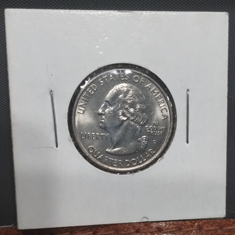 1999 D Connecticut Quarter.